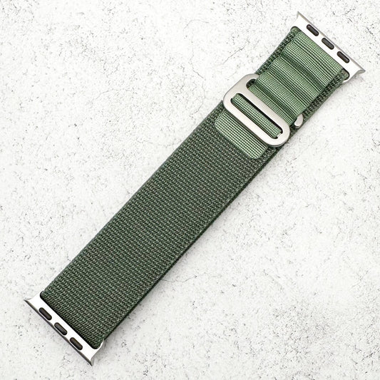 Alpine Loop Watch Strap For Apple Watch In Green 1