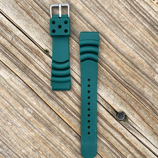 Dive Heavy Duty Watch Strap Green 2