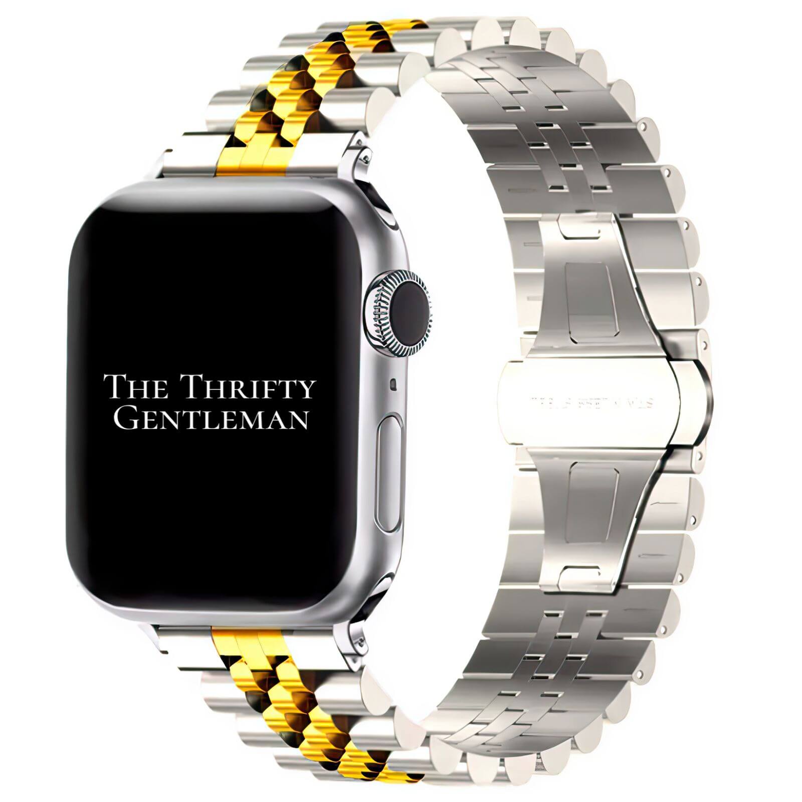 Jubilee Metal Strap For Apple Watch SILVER GOLD