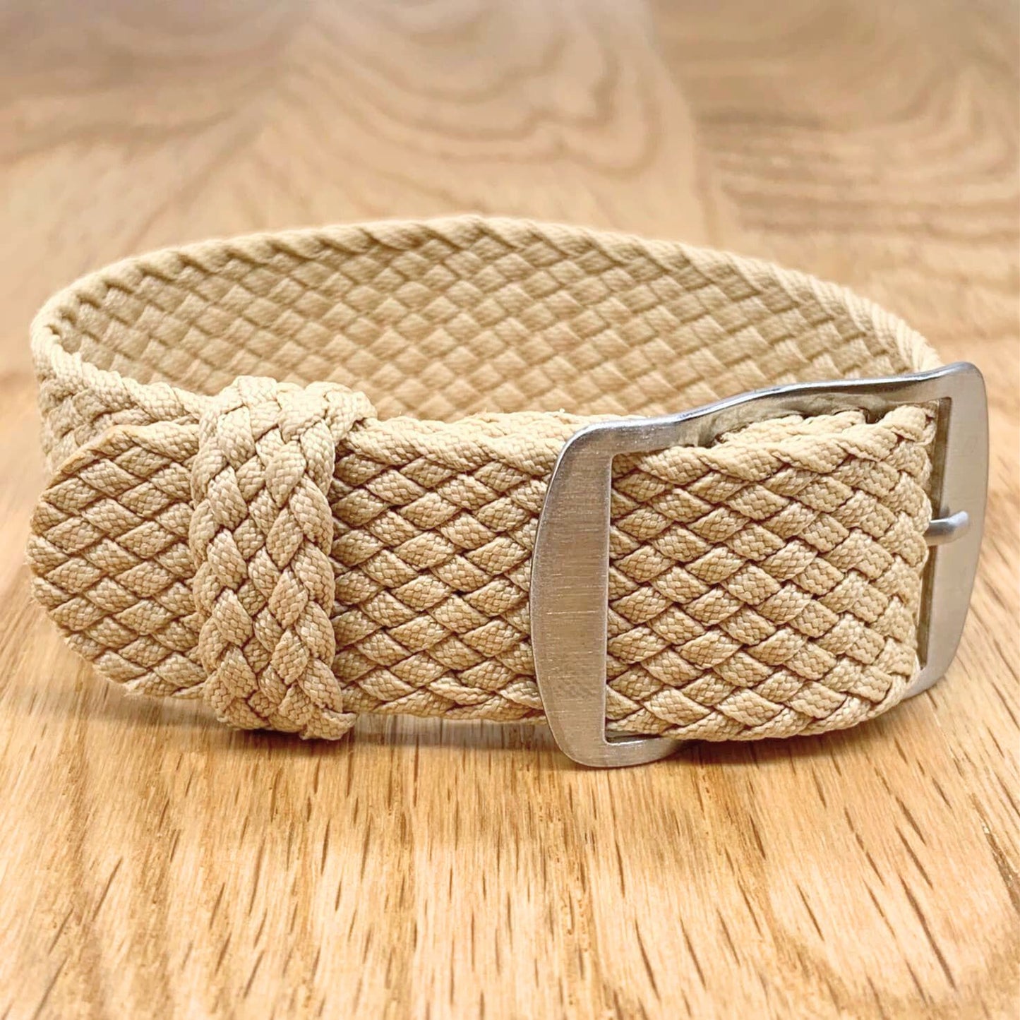 Perlon Watch Strap Beige 2