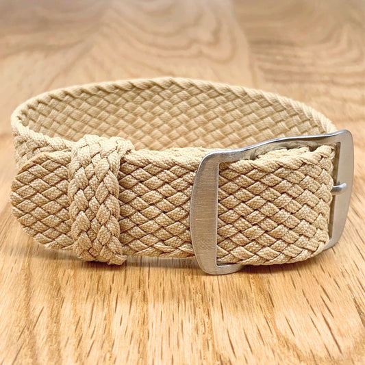 Perlon Watch Strap Beige 2