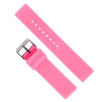 Soft Silicone Universal Watch Strap Pink 1