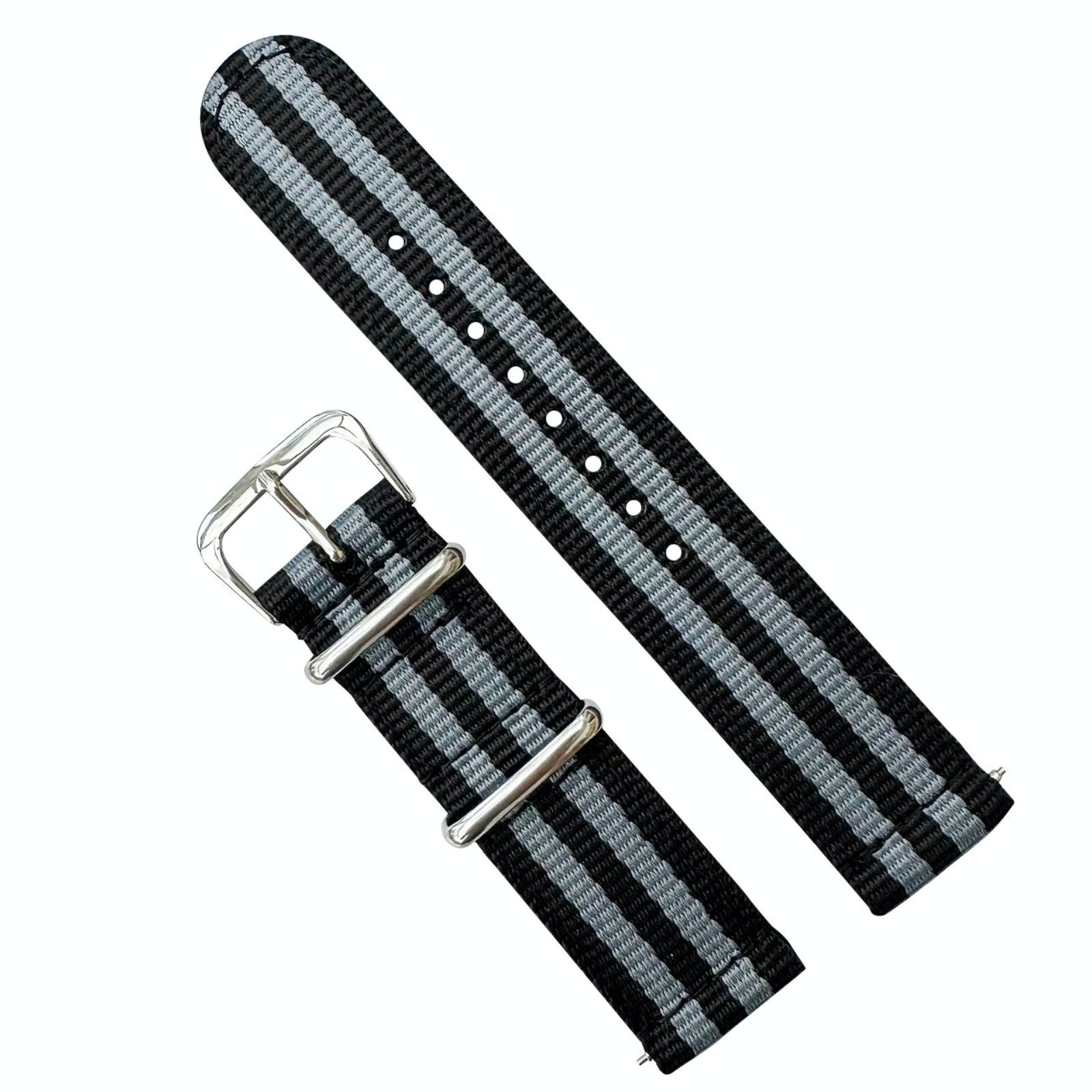 Watch Strap 20mm Nato On 18mm Lugs Invella 18mm Leather NATO Watch