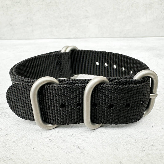 Zulu NATO Watch Strap Black 2