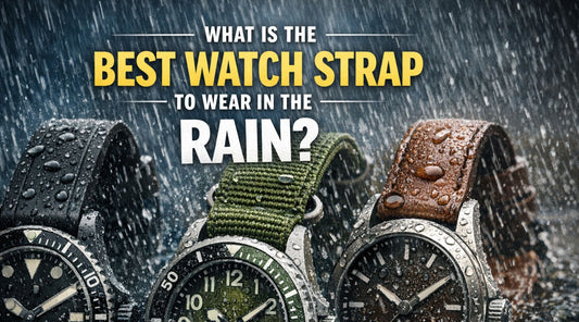 What Is the Best Watch Strap to Wear in the Rain?