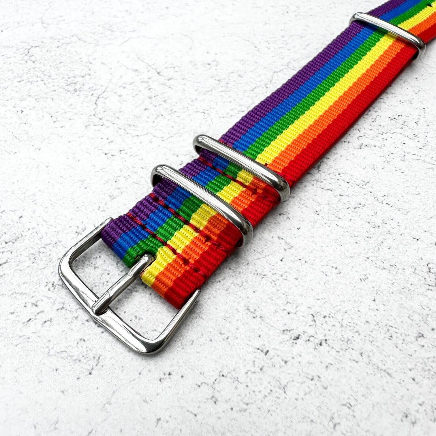 Rainbow strap online watch