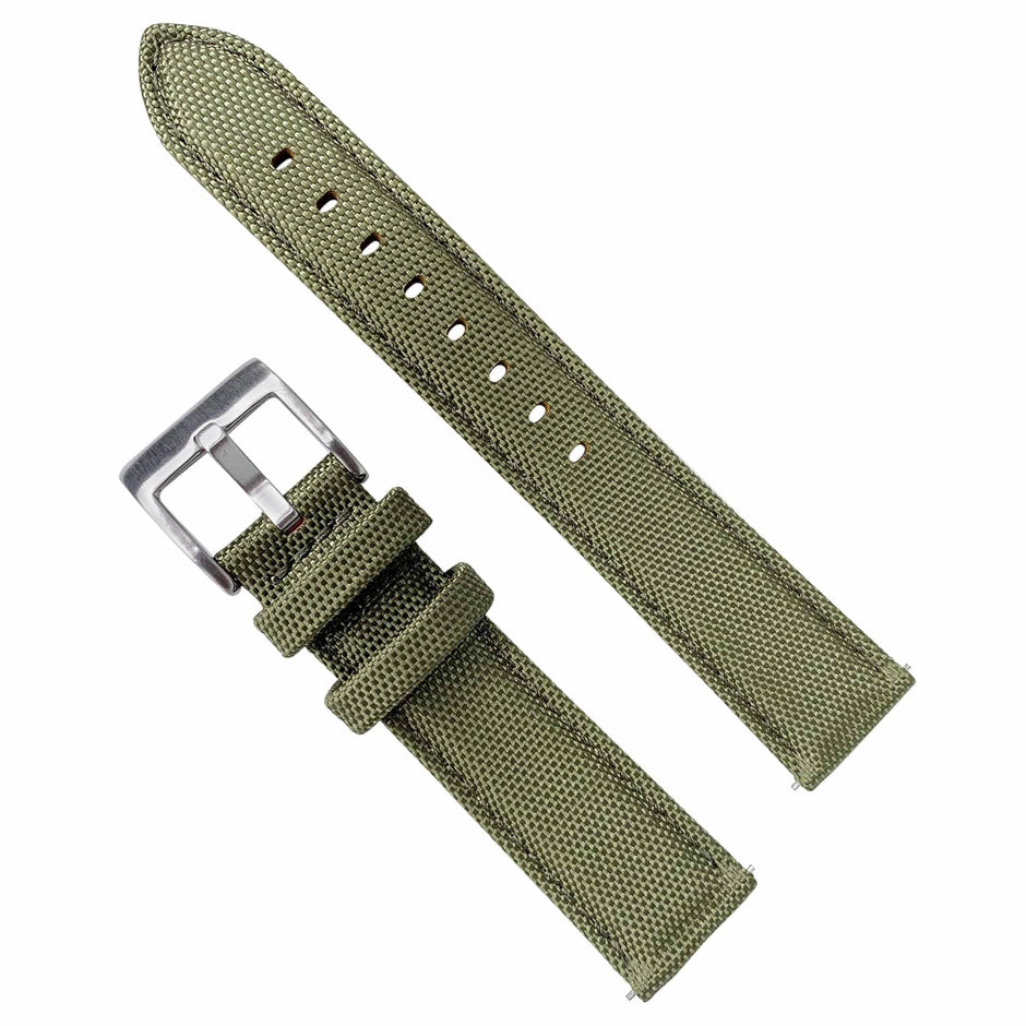 tonjett high quality multicolor nylon sailcloth watch... Sailcloth Watch Straps: Buy Naval Replacement Watch Bands – The Thrifty ...