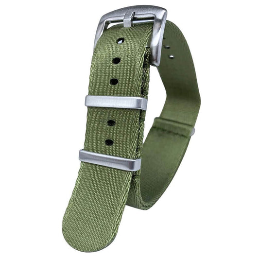 Seatbelt NATO Watch Strap Green 1