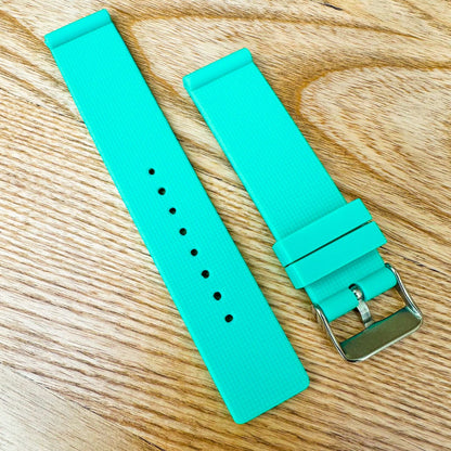 Soft Silicone Universal Watch Strap Green 3