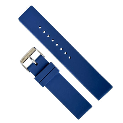 Soft Silicone Universal Watch Strap Navy Blue 1