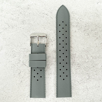 Tropical Silicone Watch Band Grey 2